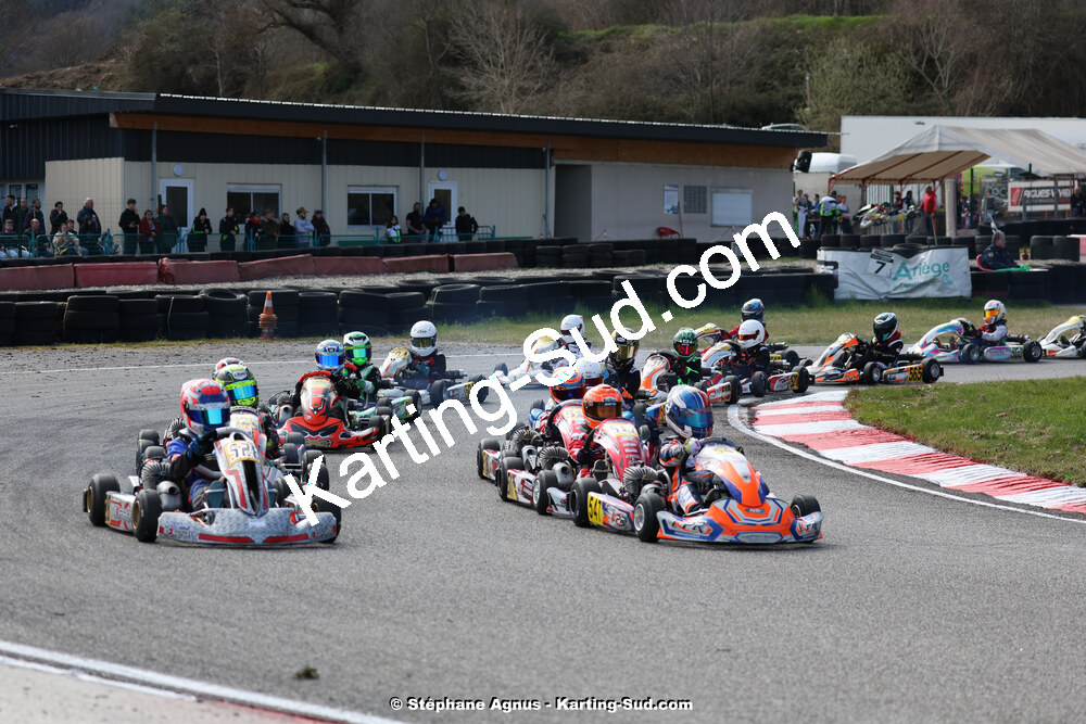 9 & 10/03/2024 : 1ère manche du Championnat du Sud au circuit d’Aigues-Vives (photos Stéphane Agnus) 2024 — karting