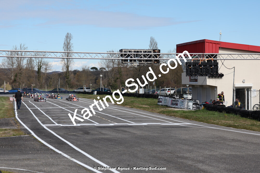9 & 10/03/2024 : 1ère manche du Championnat du Sud au circuit d’Aigues-Vives (photos Stéphane Agnus) 2024 — karting