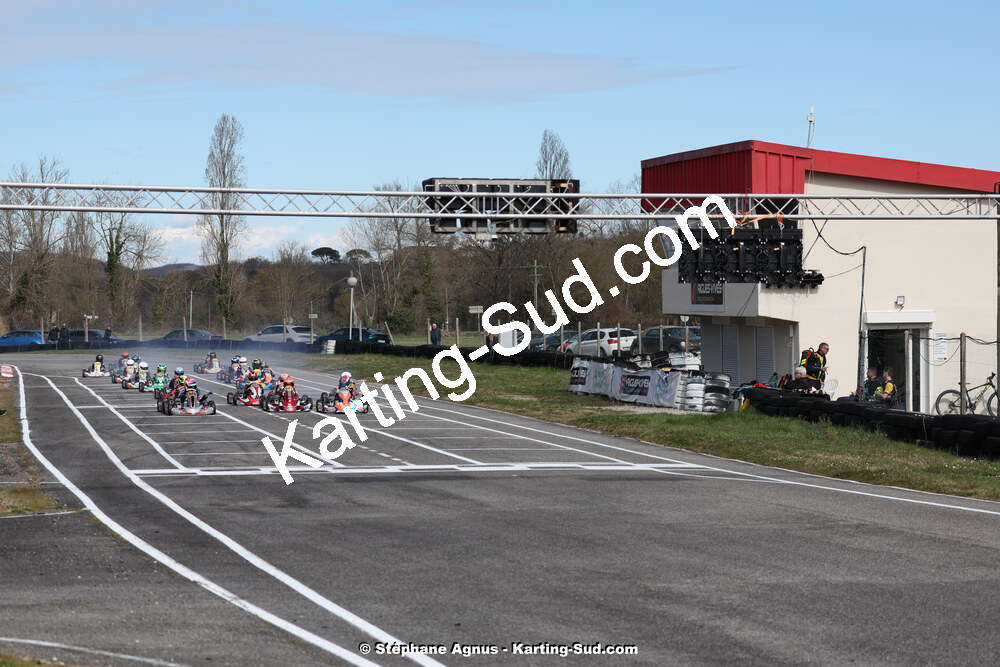 9 & 10/03/2024 : 1ère manche du Championnat du Sud au circuit d’Aigues-Vives (photos Stéphane Agnus) 2024 — karting