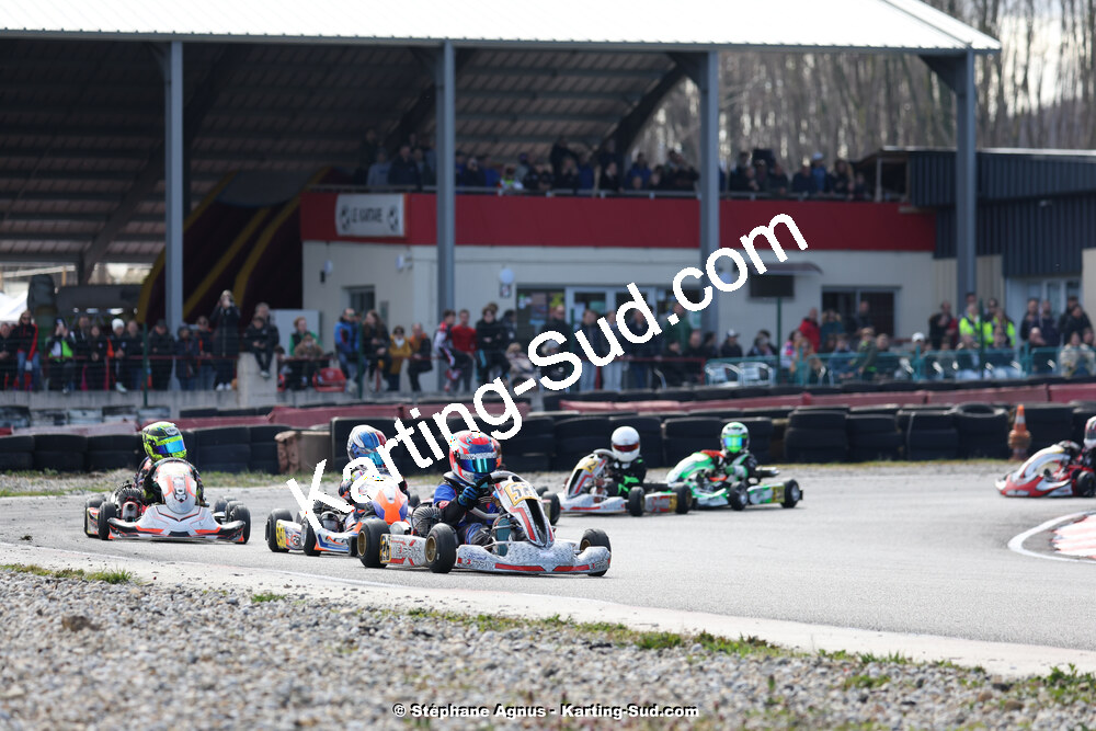 9 & 10/03/2024 : 1ère manche du Championnat du Sud au circuit d’Aigues-Vives (photos Stéphane Agnus) 2024 — karting