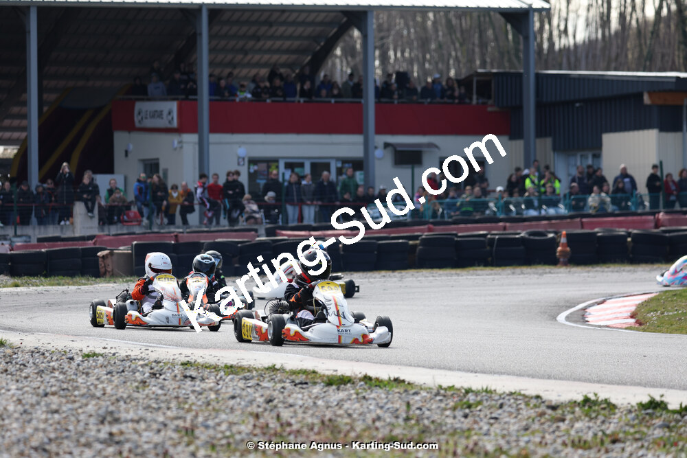 9 & 10/03/2024 : 1ère manche du Championnat du Sud au circuit d’Aigues-Vives (photos Stéphane Agnus) 2024 — karting