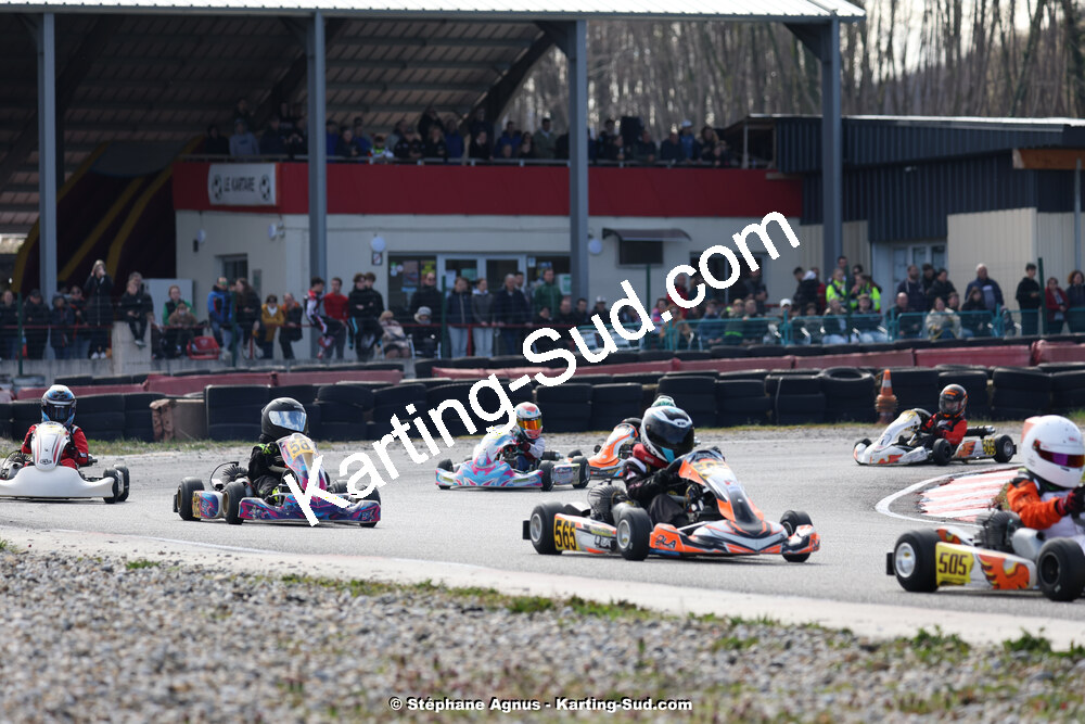 9 & 10/03/2024 : 1ère manche du Championnat du Sud au circuit d’Aigues-Vives (photos Stéphane Agnus) 2024 — karting