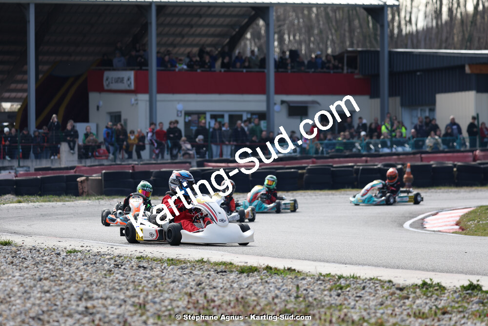 9 & 10/03/2024 : 1ère manche du Championnat du Sud au circuit d’Aigues-Vives (photos Stéphane Agnus) 2024 — karting