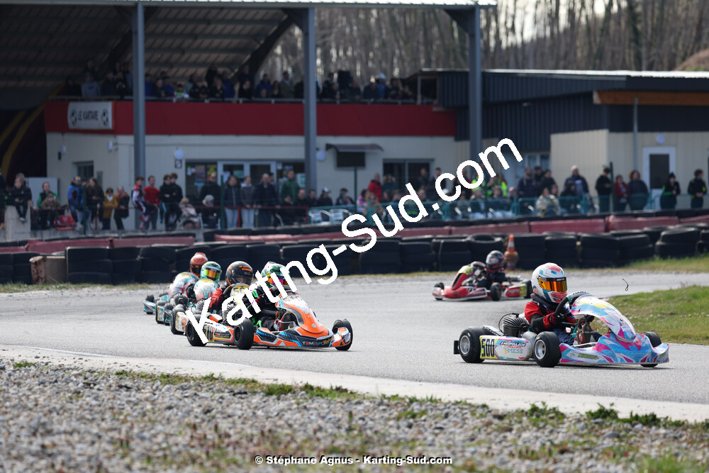 9 & 10/03/2024 : 1ère manche du Championnat du Sud au circuit d’Aigues-Vives (photos Stéphane Agnus) 2024 — karting