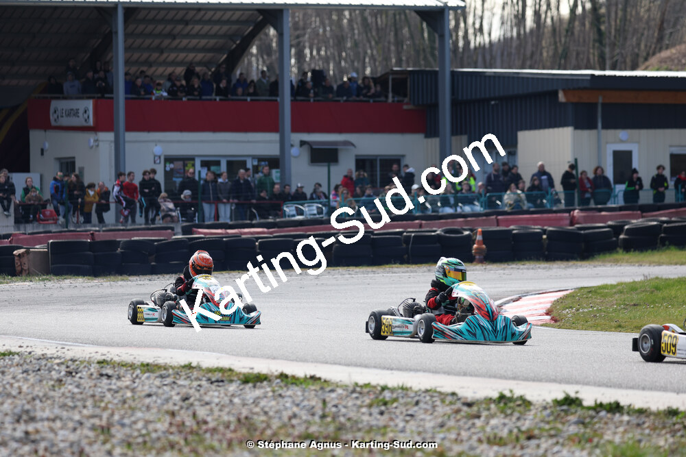 9 & 10/03/2024 : 1ère manche du Championnat du Sud au circuit d’Aigues-Vives (photos Stéphane Agnus) 2024 — karting