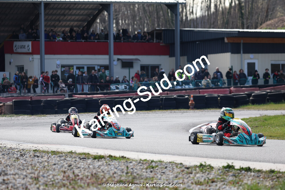 9 & 10/03/2024 : 1ère manche du Championnat du Sud au circuit d’Aigues-Vives (photos Stéphane Agnus) 2024 — karting