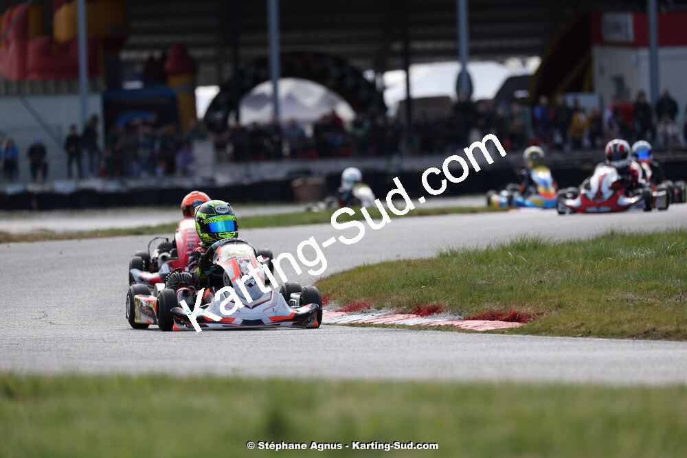 9 & 10/03/2024 : 1ère manche du Championnat du Sud au circuit d’Aigues-Vives (photos Stéphane Agnus) 2024 — karting