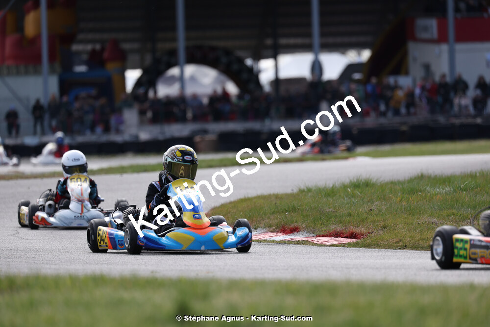 9 & 10/03/2024 : 1ère manche du Championnat du Sud au circuit d’Aigues-Vives (photos Stéphane Agnus) 2024 — karting