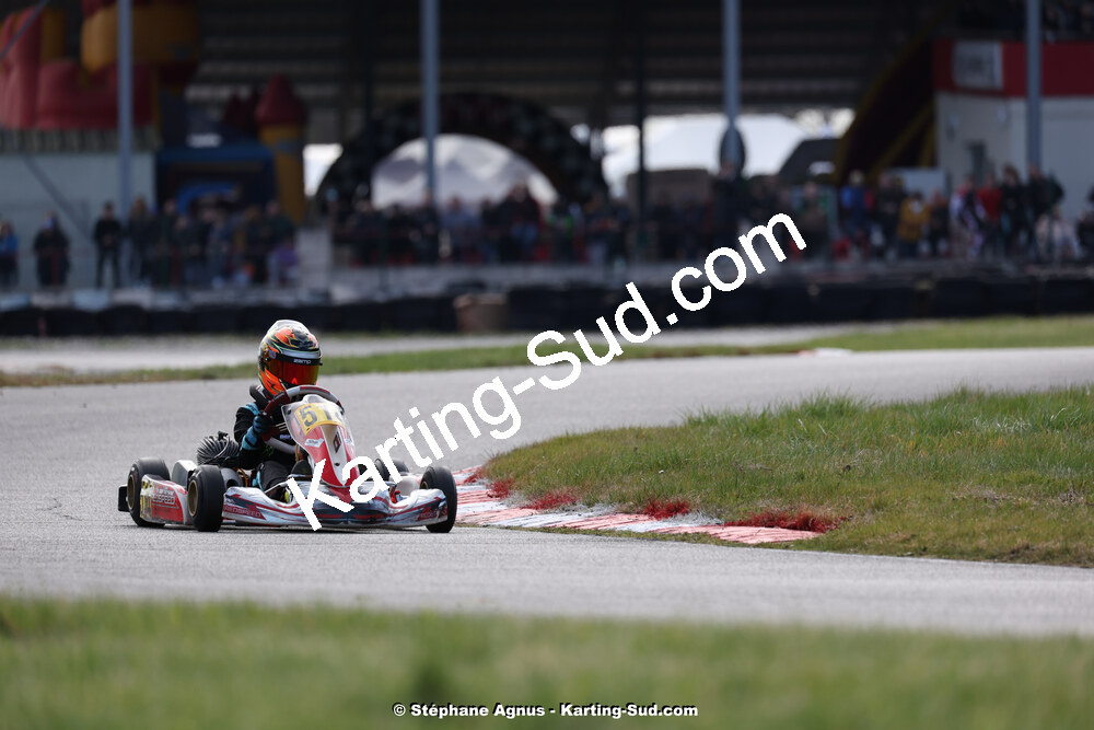 9 & 10/03/2024 : 1ère manche du Championnat du Sud au circuit d’Aigues-Vives (photos Stéphane Agnus) 2024 — karting