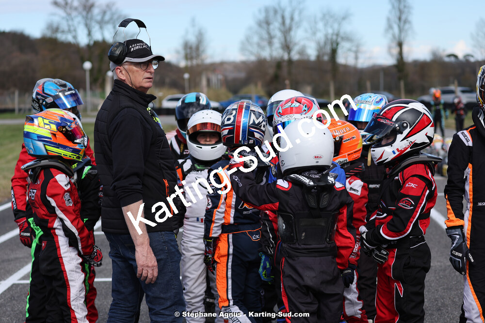 9 & 10/03/2024 : 1ère manche du Championnat du Sud au circuit d’Aigues-Vives (photos Stéphane Agnus) 2024 — karting