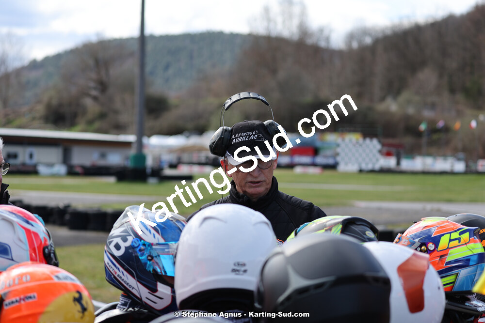 9 & 10/03/2024 : 1ère manche du Championnat du Sud au circuit d’Aigues-Vives (photos Stéphane Agnus) 2024 — karting