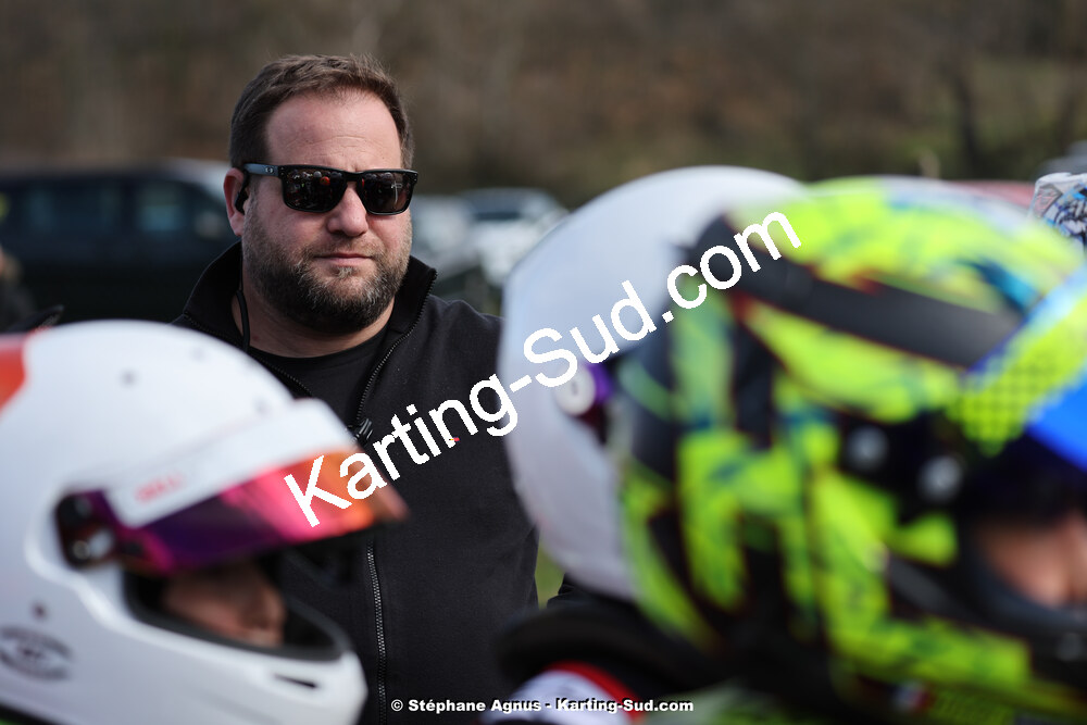 9 & 10/03/2024 : 1ère manche du Championnat du Sud au circuit d’Aigues-Vives (photos Stéphane Agnus) 2024 — karting