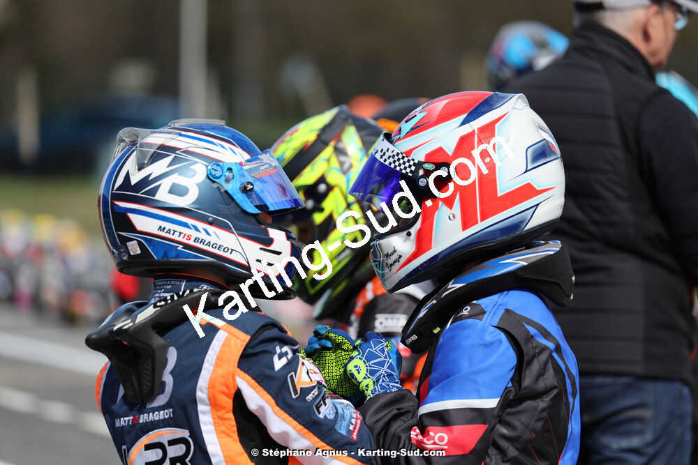 9 & 10/03/2024 : 1ère manche du Championnat du Sud au circuit d’Aigues-Vives (photos Stéphane Agnus) 2024 — karting