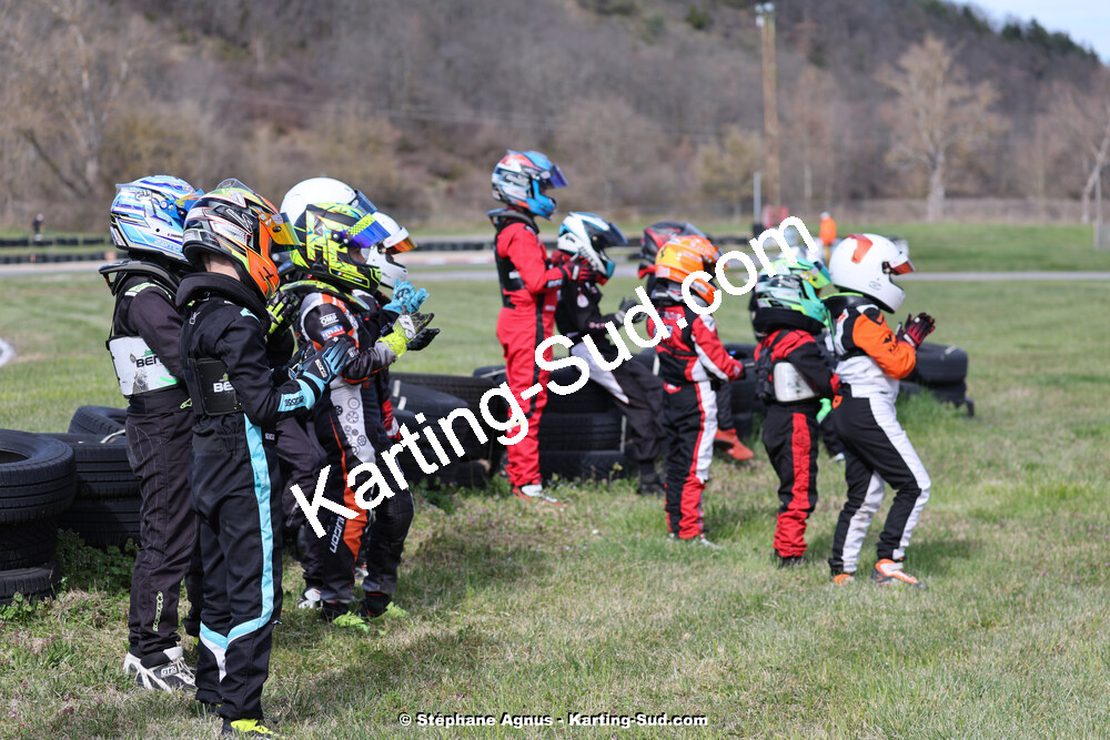 9 & 10/03/2024 : 1ère manche du Championnat du Sud au circuit d’Aigues-Vives (photos Stéphane Agnus) 2024 — karting