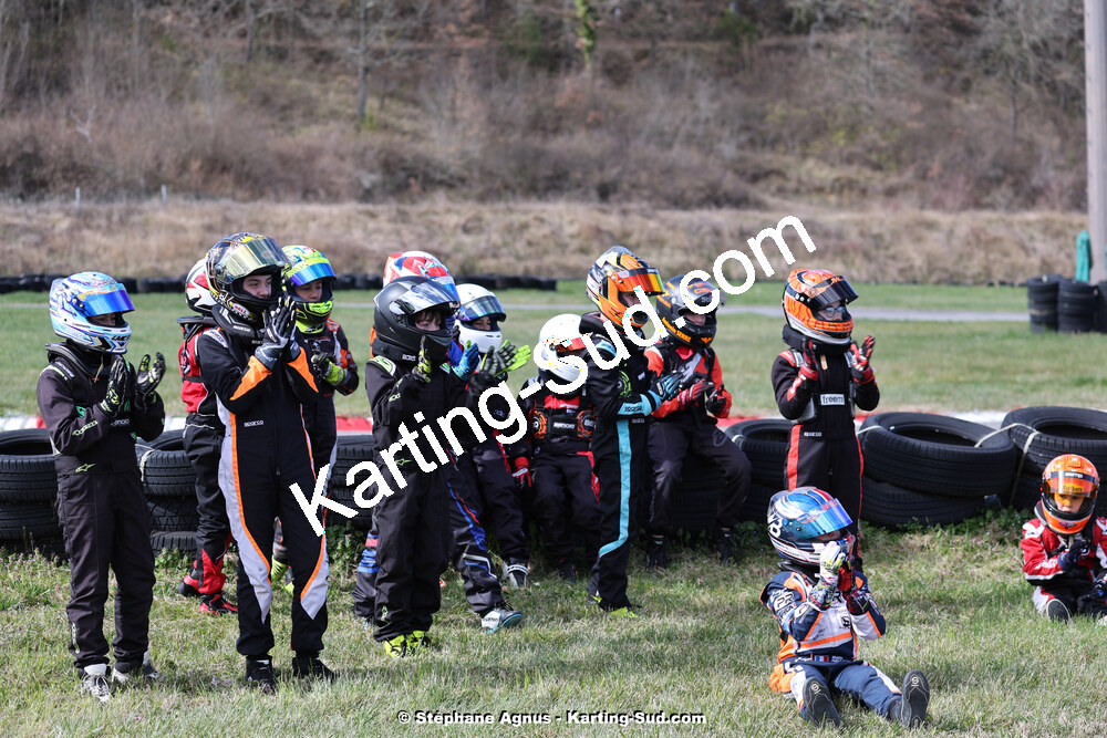 9 & 10/03/2024 : 1ère manche du Championnat du Sud au circuit d’Aigues-Vives (photos Stéphane Agnus) 2024 — karting