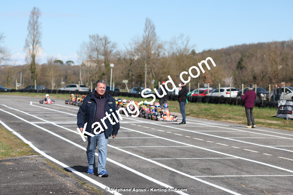 9 & 10/03/2024 : 1ère manche du Championnat du Sud au circuit d’Aigues-Vives (photos Stéphane Agnus) 2024 — karting