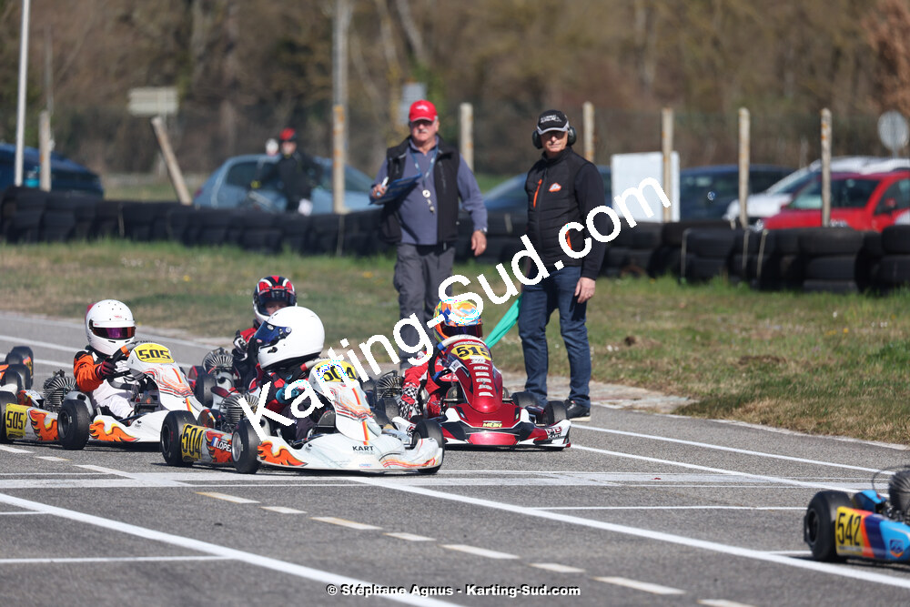 9 & 10/03/2024 : 1ère manche du Championnat du Sud au circuit d’Aigues-Vives (photos Stéphane Agnus) 2024 — karting