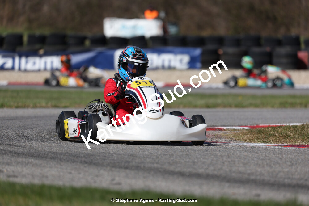 9 & 10/03/2024 : 1ère manche du Championnat du Sud au circuit d’Aigues-Vives (photos Stéphane Agnus) 2024 — karting