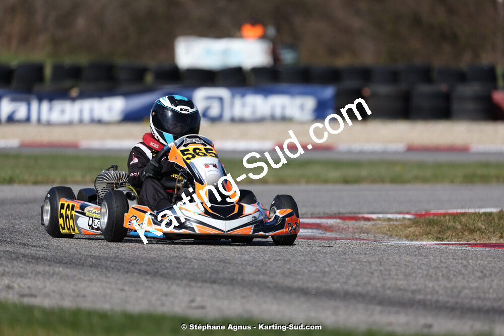 9 & 10/03/2024 : 1ère manche du Championnat du Sud au circuit d’Aigues-Vives (photos Stéphane Agnus) 2024 — karting