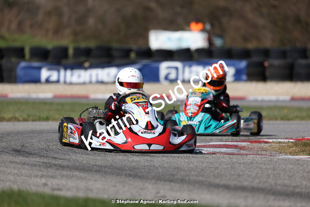 9 & 10/03/2024 : 1ère manche du Championnat du Sud au circuit d’Aigues-Vives (photos Stéphane Agnus) 2024 — karting