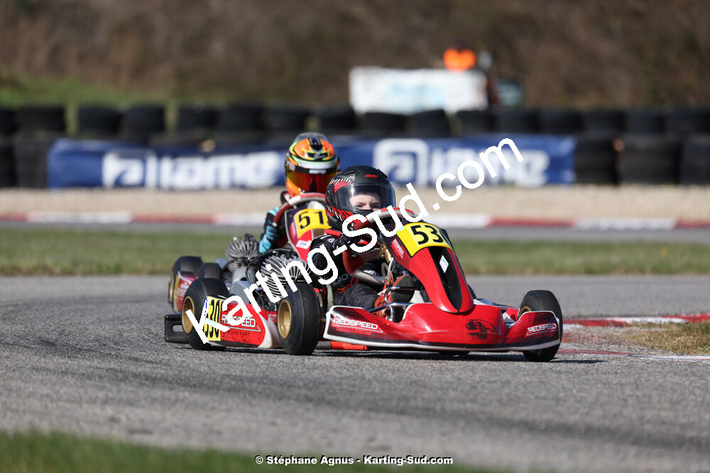 9 & 10/03/2024 : 1ère manche du Championnat du Sud au circuit d’Aigues-Vives (photos Stéphane Agnus) 2024 — karting