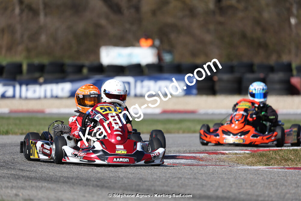 9 & 10/03/2024 : 1ère manche du Championnat du Sud au circuit d’Aigues-Vives (photos Stéphane Agnus) 2024 — karting