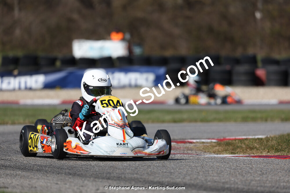 9 & 10/03/2024 : 1ère manche du Championnat du Sud au circuit d’Aigues-Vives (photos Stéphane Agnus) 2024 — karting