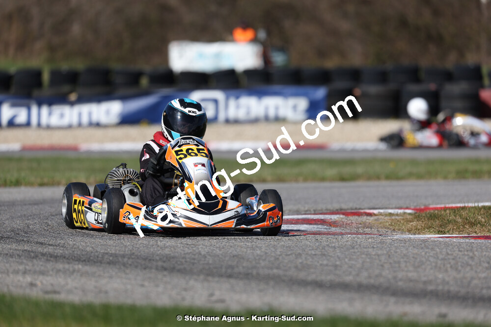 9 & 10/03/2024 : 1ère manche du Championnat du Sud au circuit d’Aigues-Vives (photos Stéphane Agnus) 2024 — karting