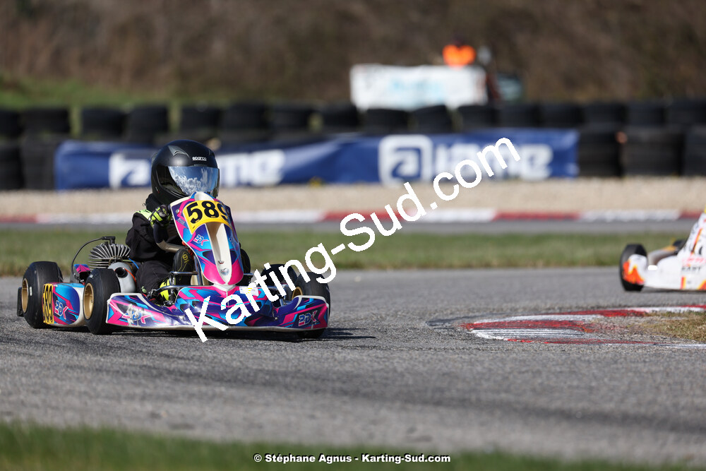 9 & 10/03/2024 : 1ère manche du Championnat du Sud au circuit d’Aigues-Vives (photos Stéphane Agnus) 2024 — karting