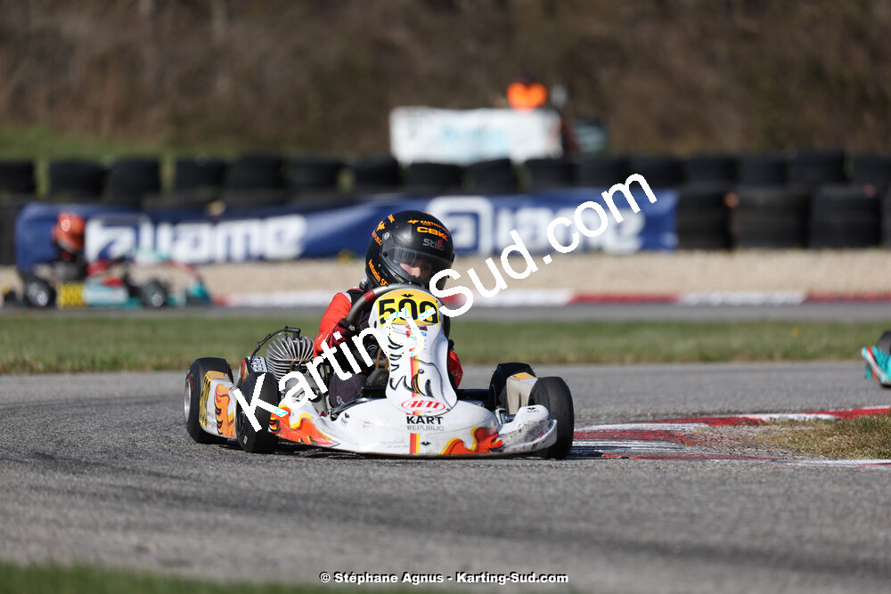 9 & 10/03/2024 : 1ère manche du Championnat du Sud au circuit d’Aigues-Vives (photos Stéphane Agnus) 2024 — karting