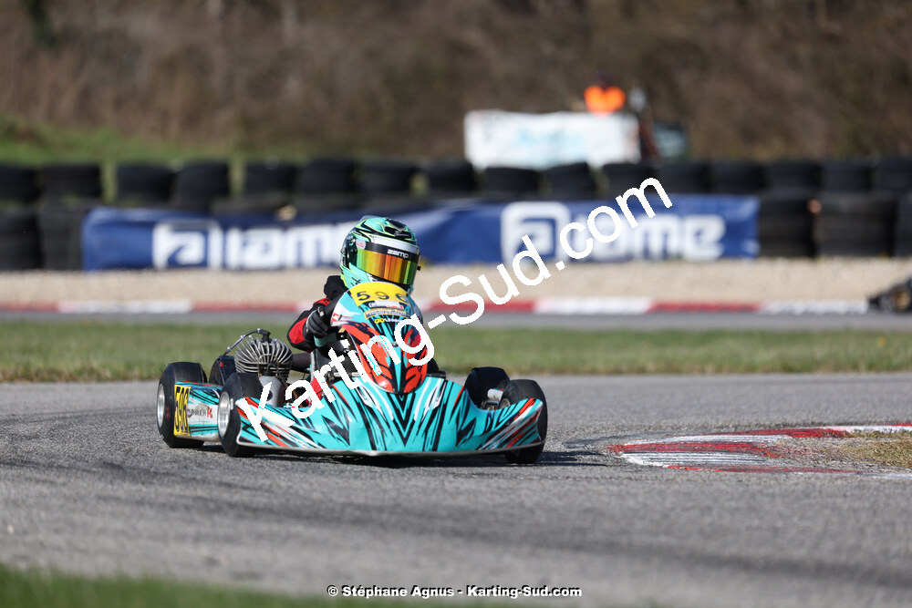 9 & 10/03/2024 : 1ère manche du Championnat du Sud au circuit d’Aigues-Vives (photos Stéphane Agnus) 2024 — karting