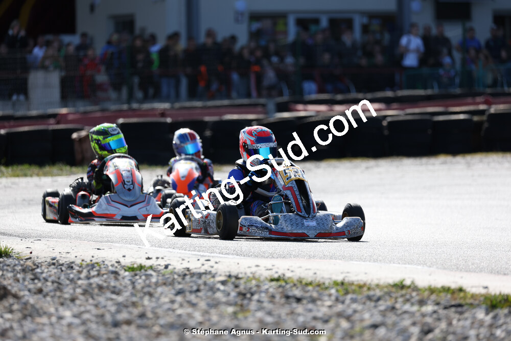 9 & 10/03/2024 : 1ère manche du Championnat du Sud au circuit d’Aigues-Vives (photos Stéphane Agnus) 2024 — karting