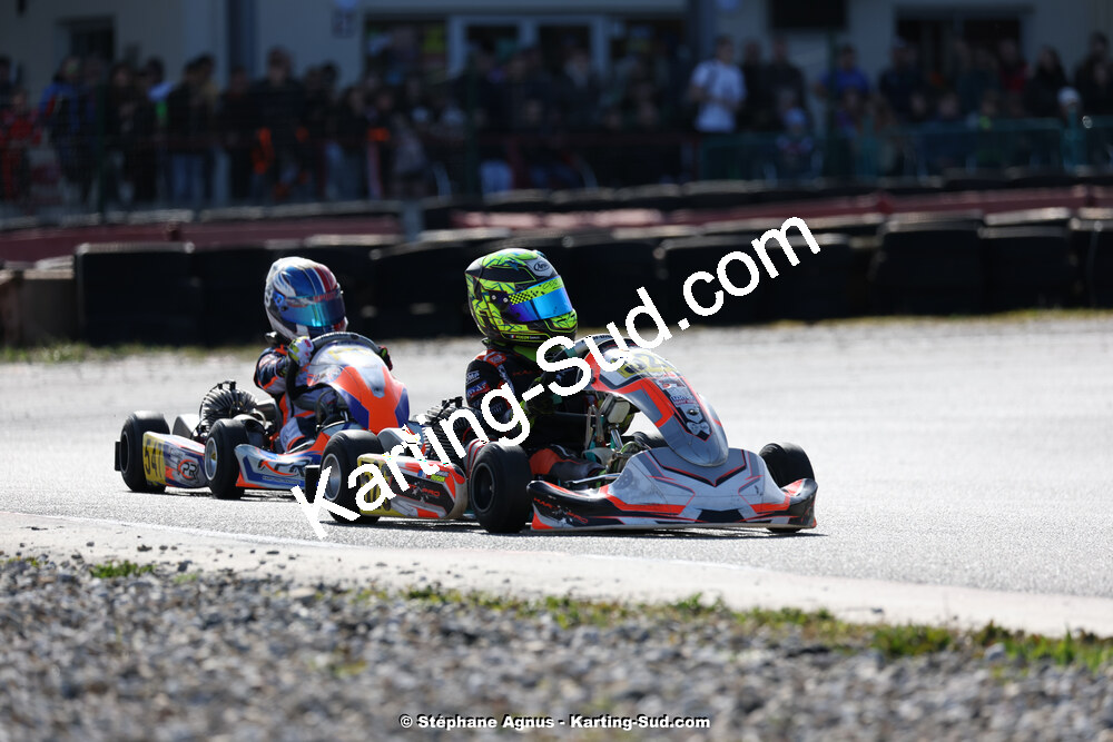9 & 10/03/2024 : 1ère manche du Championnat du Sud au circuit d’Aigues-Vives (photos Stéphane Agnus) 2024 — karting