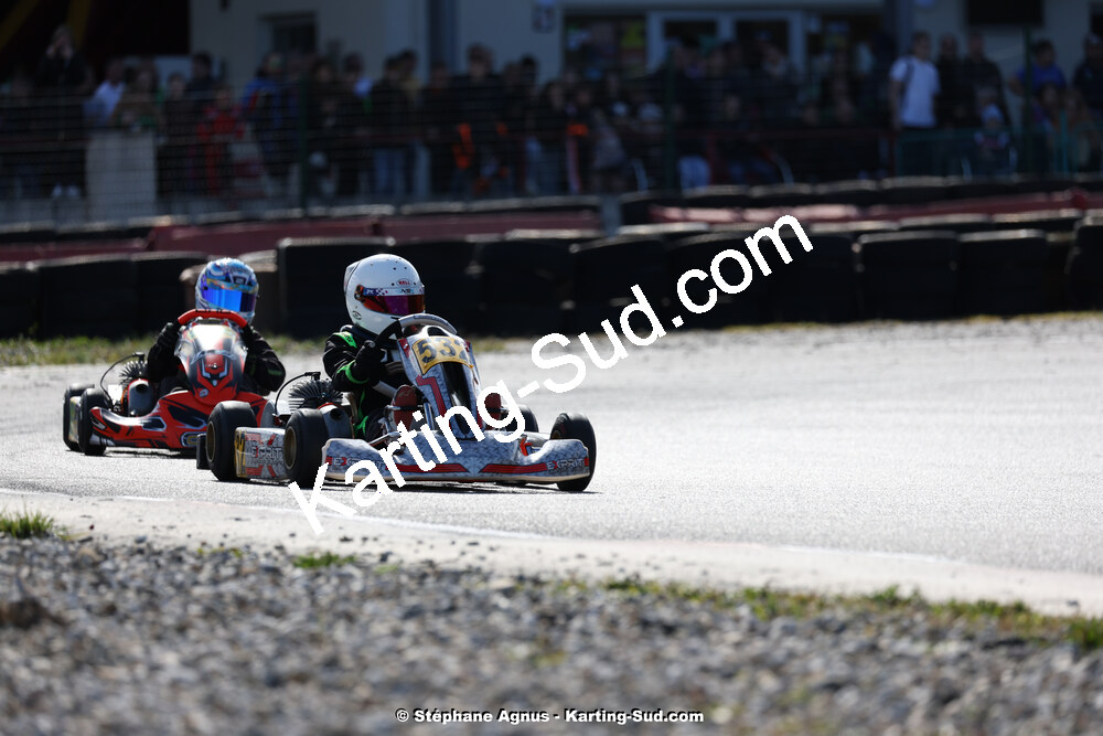9 & 10/03/2024 : 1ère manche du Championnat du Sud au circuit d’Aigues-Vives (photos Stéphane Agnus) 2024 — karting