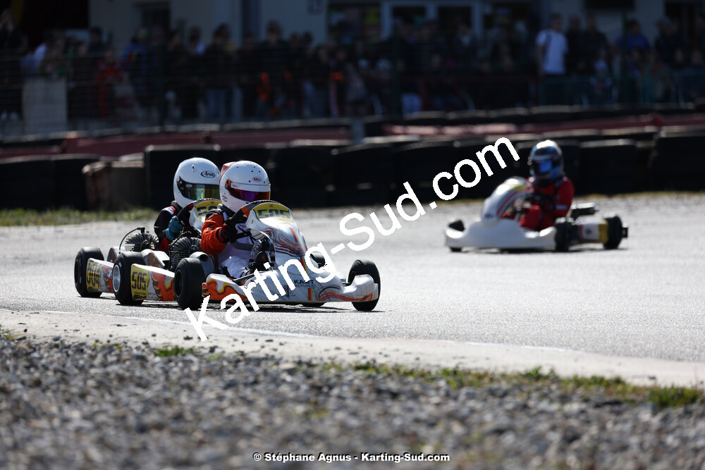 9 & 10/03/2024 : 1ère manche du Championnat du Sud au circuit d’Aigues-Vives (photos Stéphane Agnus) 2024 — karting