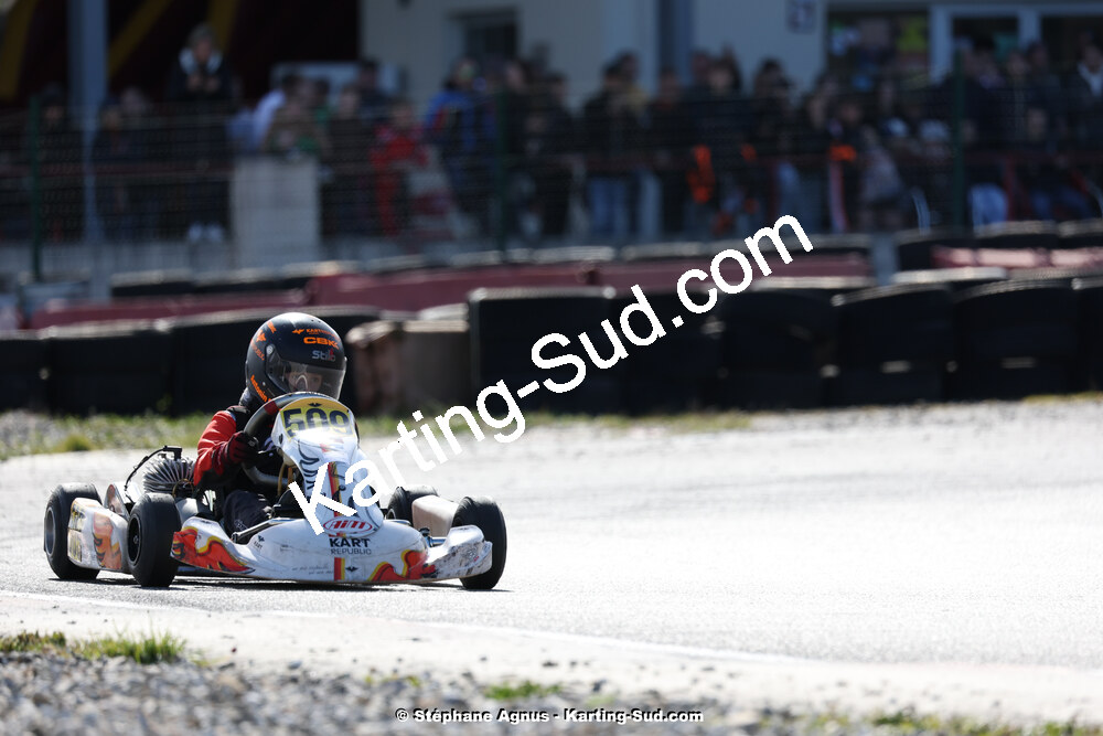 9 & 10/03/2024 : 1ère manche du Championnat du Sud au circuit d’Aigues-Vives (photos Stéphane Agnus) 2024 — karting