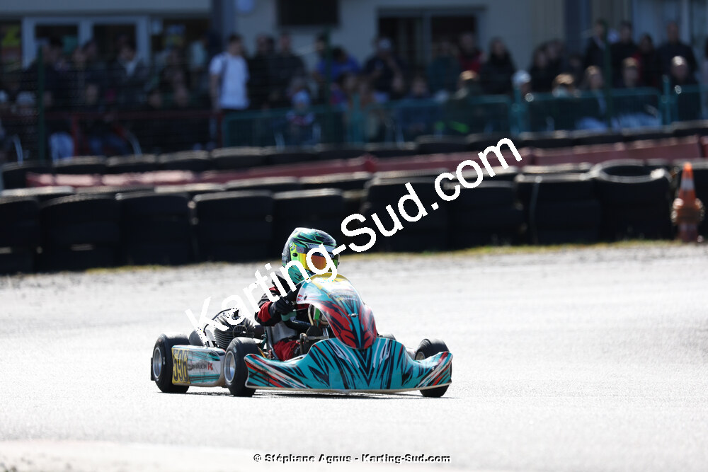 9 & 10/03/2024 : 1ère manche du Championnat du Sud au circuit d’Aigues-Vives (photos Stéphane Agnus) 2024 — karting