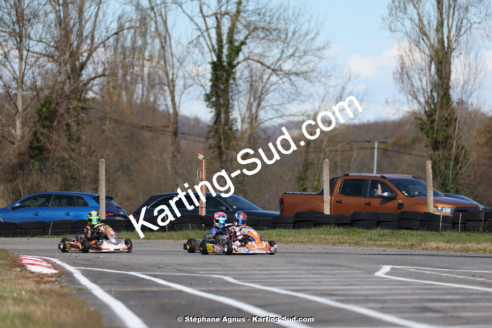 9 & 10/03/2024 : 1ère manche du Championnat du Sud au circuit d’Aigues-Vives (photos Stéphane Agnus) 2024 — karting