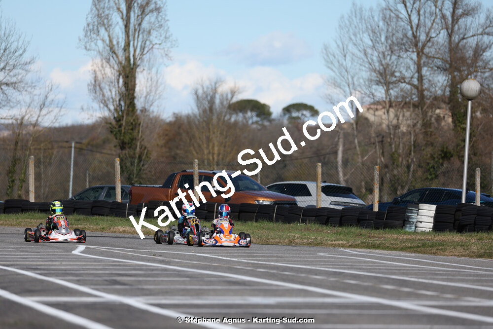 9 & 10/03/2024 : 1ère manche du Championnat du Sud au circuit d’Aigues-Vives (photos Stéphane Agnus) 2024 — karting