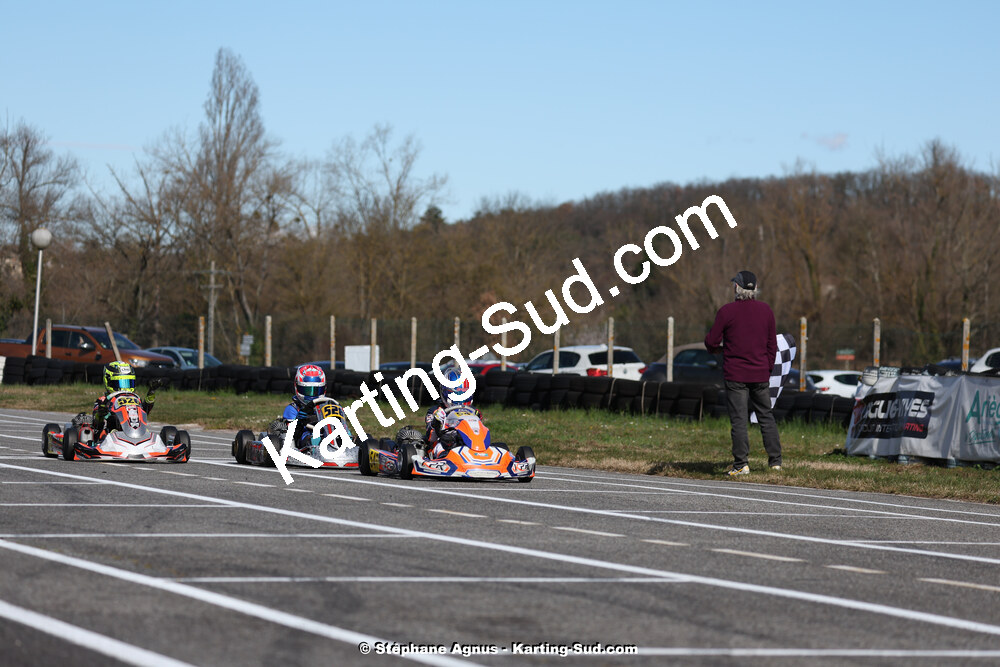 9 & 10/03/2024 : 1ère manche du Championnat du Sud au circuit d’Aigues-Vives (photos Stéphane Agnus) 2024 — karting
