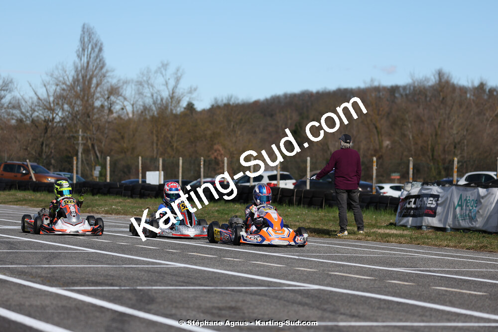 9 & 10/03/2024 : 1ère manche du Championnat du Sud au circuit d’Aigues-Vives (photos Stéphane Agnus) 2024 — karting