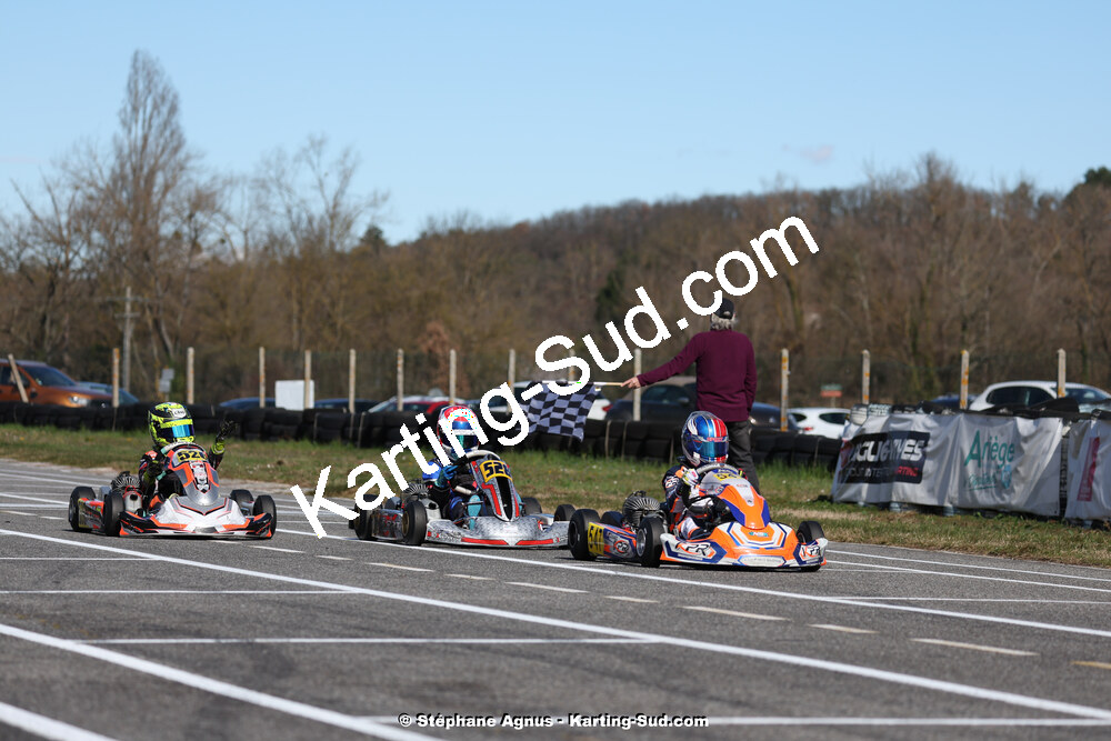 9 & 10/03/2024 : 1ère manche du Championnat du Sud au circuit d’Aigues-Vives (photos Stéphane Agnus) 2024 — karting