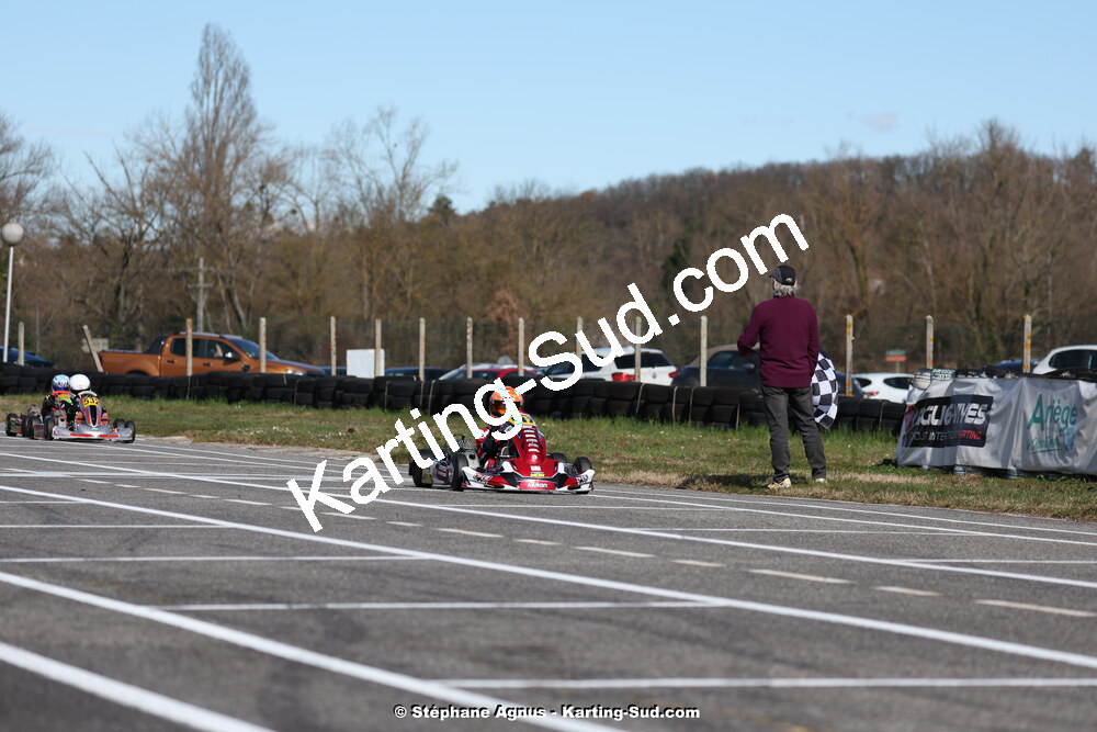 9 & 10/03/2024 : 1ère manche du Championnat du Sud au circuit d’Aigues-Vives (photos Stéphane Agnus) 2024 — karting