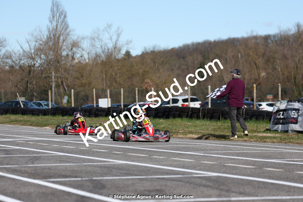 9 & 10/03/2024 : 1ère manche du Championnat du Sud au circuit d’Aigues-Vives (photos Stéphane Agnus) 2024 — karting