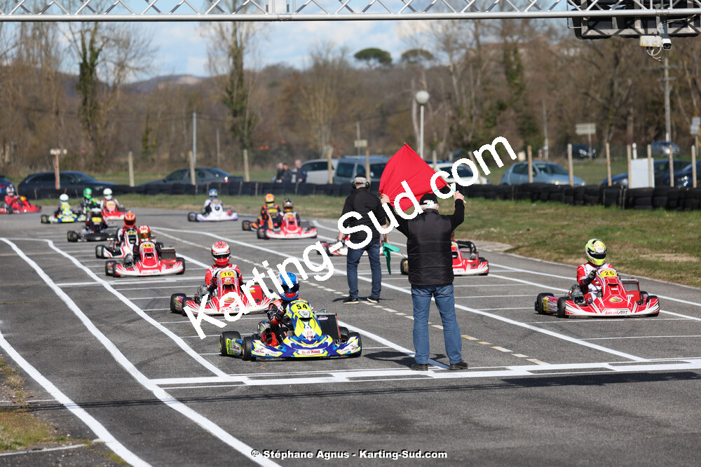 9 & 10/03/2024 : 1ère manche du Championnat du Sud au circuit d’Aigues-Vives (photos Stéphane Agnus) 2024 — karting