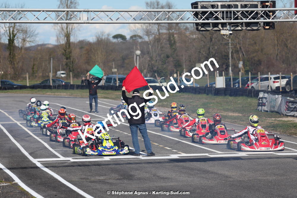 9 & 10/03/2024 : 1ère manche du Championnat du Sud au circuit d’Aigues-Vives (photos Stéphane Agnus) 2024 — karting