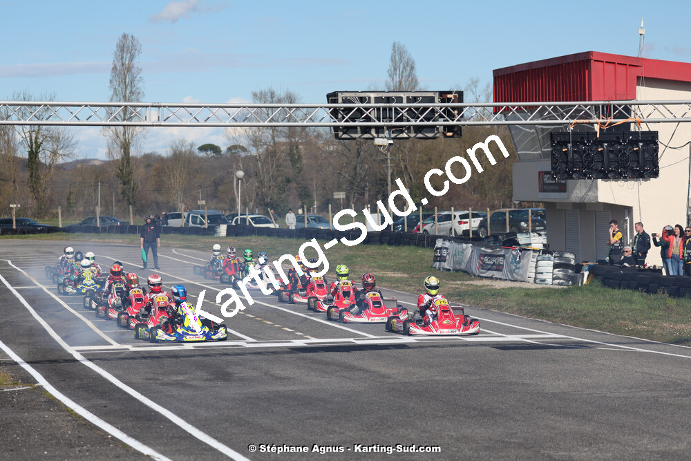 9 & 10/03/2024 : 1ère manche du Championnat du Sud au circuit d’Aigues-Vives (photos Stéphane Agnus) 2024 — karting