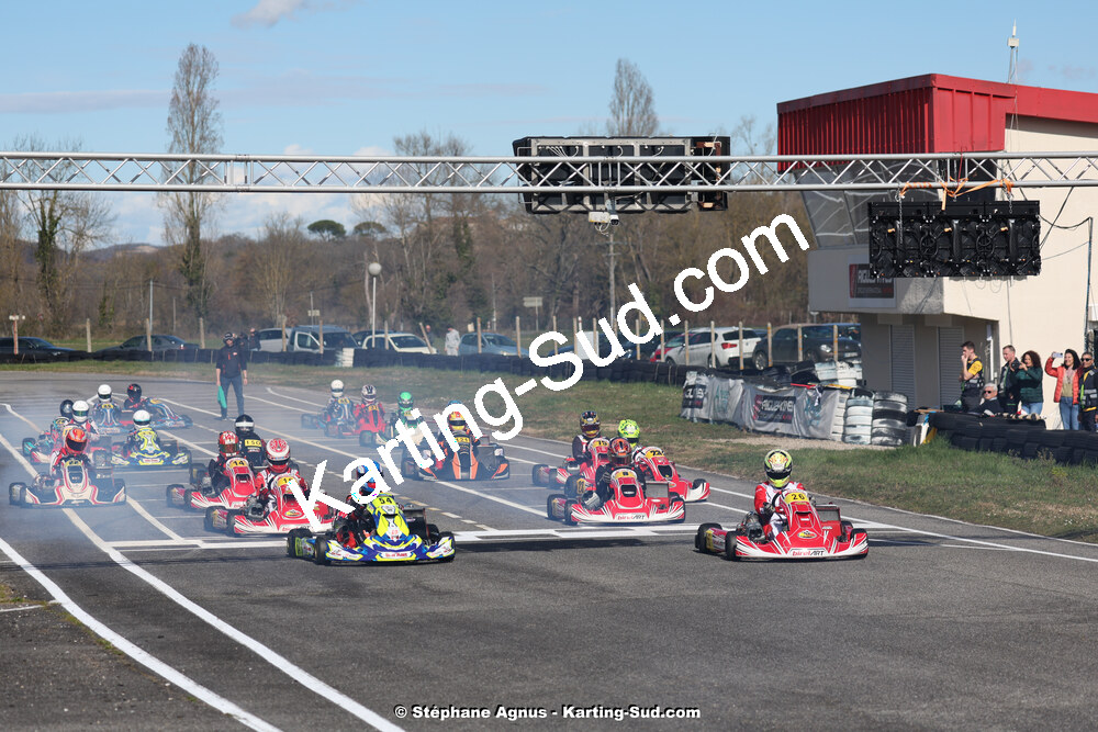 9 & 10/03/2024 : 1ère manche du Championnat du Sud au circuit d’Aigues-Vives (photos Stéphane Agnus) 2024 — karting