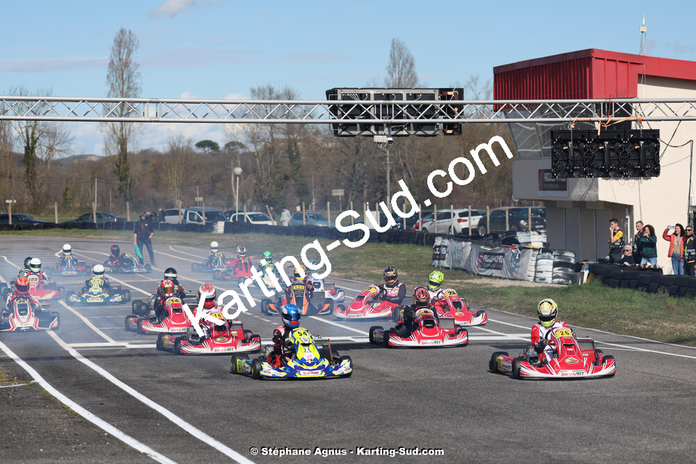 9 & 10/03/2024 : 1ère manche du Championnat du Sud au circuit d’Aigues-Vives (photos Stéphane Agnus) 2024 — karting