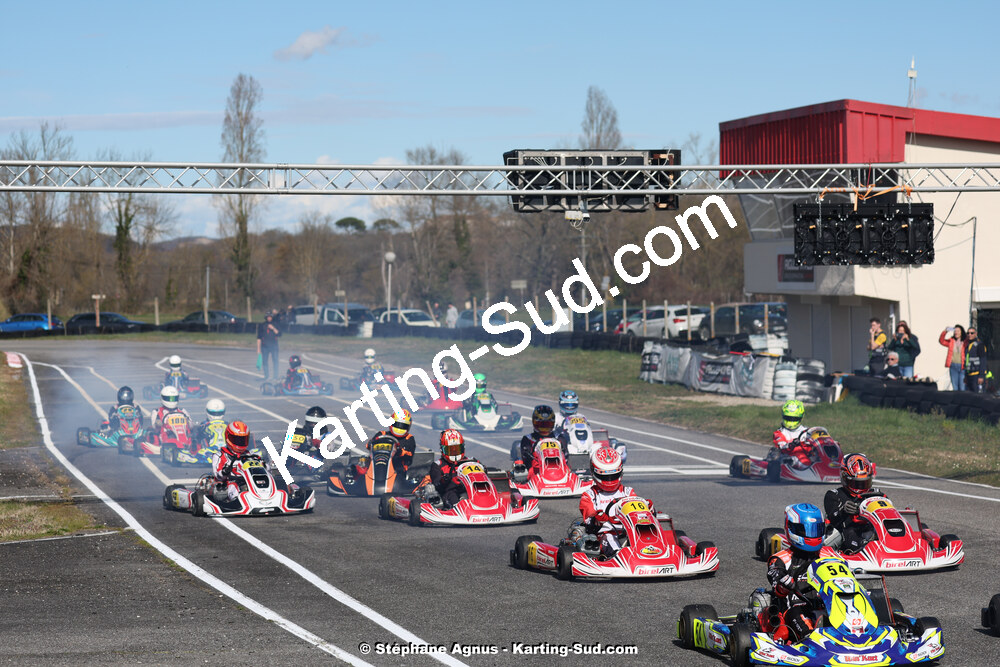 9 & 10/03/2024 : 1ère manche du Championnat du Sud au circuit d’Aigues-Vives (photos Stéphane Agnus) 2024 — karting